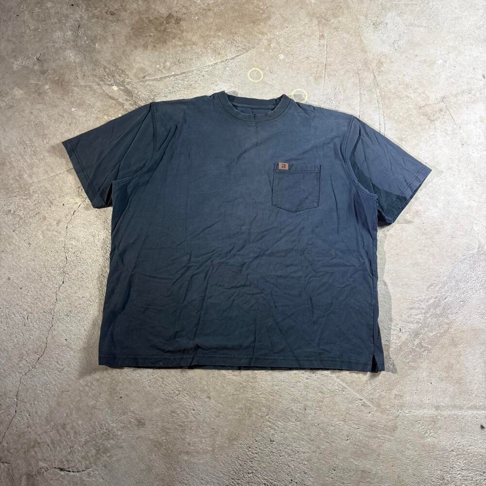 Navy Blue Russell Athletic Boxy Pocket Tee